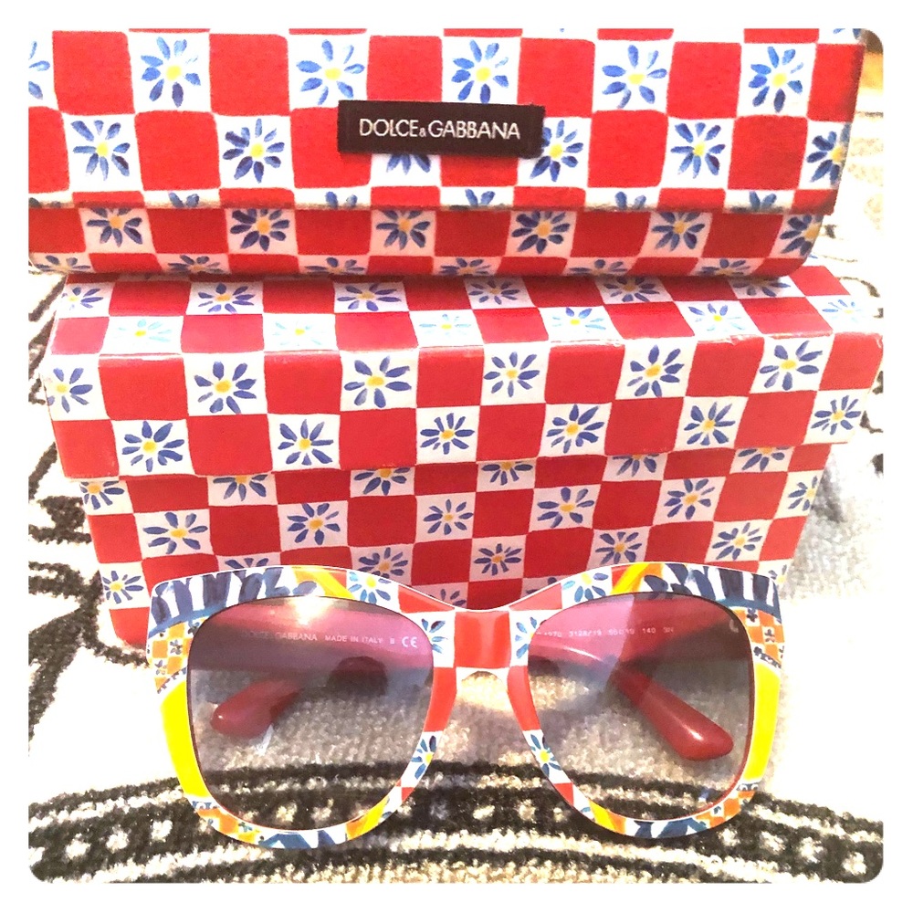 Limited edition Dolce & Gabana sunnies.